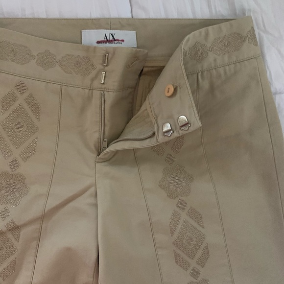 Armani Exchange embroidered pants - Picture 3 of 5
